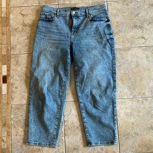 Banana Republic High-Rise straight jeans